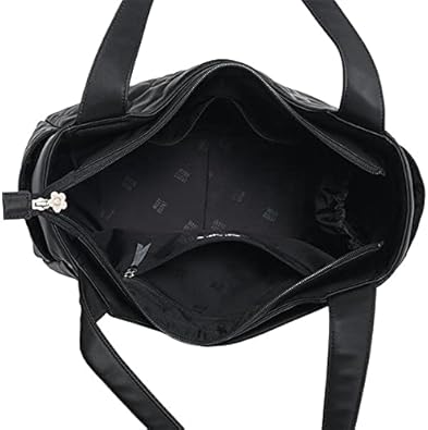 【美品】MARY QUANT デイジーランダムキルト トート　黒 楽天市場】デイジーランダムキルト トート／マリークワント